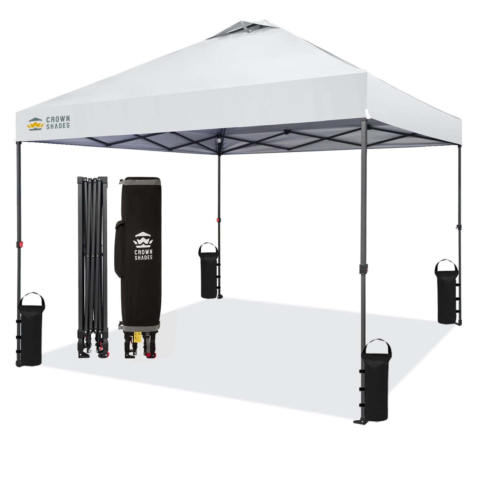 Amazon | CROWN SHADES ワンタッチタープテント 3mx3m 、センタ-ロック